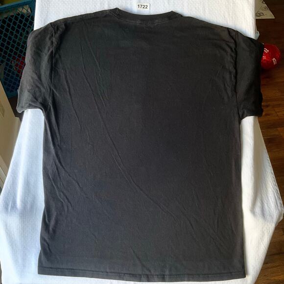 Men’s Short Sleeve T-shirt size L, Black, It’s Not A Beer Belly It’s A Gas Tank - Picture 7 of 7